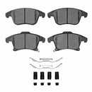 Dynamic Friction 2013-2020 Ford Special Service Police Sedan Front 4000 HybriDynamic Brake Pads and Hardware Kit