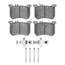 Dynamic Friction 2013-2020 Mercedes-Benz SL450 Front 4000 HybriDynamic Brake Pads and Hardware Kit