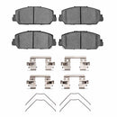 Dynamic Friction 2013-2022 Acura RDX Front 4000 HybriDynamic Brake Pads and Hardware Kit