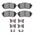 Dynamic Friction 2014-2021 Mazda 6 Front 4000 HybriDynamic Brake Pads and Hardware Kit