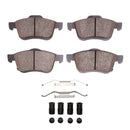 Dynamic Friction 2014-2019 Fiat 500L Front 4000 HybriDynamic Brake Pads and Hardware Kit