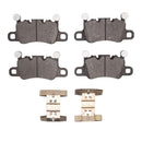 Dynamic Friction 2013-2024 Bentley Flying Spur Rear 4000 HybriDynamic Brake Pads and Hardware Kit