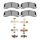 Dynamic Friction 2013-2024 Porsche Cayman Front 4000 HybriDynamic Brake Pads and Hardware Kit