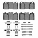 Dynamic Friction 2014-2020 Jaguar F-Type Front 4000 HybriDynamic Brake Pads and Hardware Kit