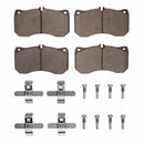 Dynamic Friction 2013-2025 Audi RS7 Front 4000 HybriDynamic Brake Pads and Hardware Kit