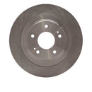 Dynamic Friction 2013-2025 Mitsubishi Outlander Sport Rear Brake Rotor (302x10 Solid)