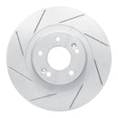 Dynamic Friction 2013-2020 Hyundai Santa Fe Sport Front Left Slotted Geoperformance Rotor