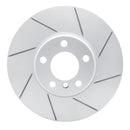 Dynamic Friction 2010-2018 BMW ActiveHybrid 7 Right Front Slotted Geoperformance Rotor