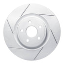 Dynamic Friction 2012-2025 Dodge Durango Front Left Slotted Geoperformance Rotor