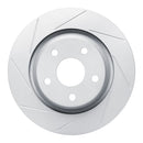 Dynamic Friction 2012-2018 Jeep Wrangler Front Left Slotted Geoperformance Rotor
