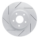 Dynamic Friction 2013-2025 Infiniti JX35 Front Left Slotted Geoperformance Rotor