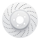 Dynamic Friction 2010-2012 Land Rover Range Rover Front Left Drilled Geoperformance Rotor