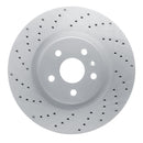 Dynamic Friction 2009-2017 Buick Regal Front Left Drilled Geoperformance Rotor