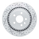 R1 Concepts 2010-2017 Volvo XC60 Rear Right Drilled & Slotted Geoperformance Rotor
