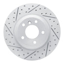 R1 Concepts 2011-2016 BMW Z4 Rear Left Drilled & Slotted Geoperformance Rotor