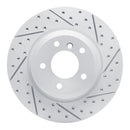 R1 Concepts 2011-2016 BMW Z4 Rear Right Drilled & Slotted Geoperformance Rotor