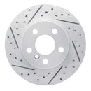 R1 Concepts 2014-2021 BMW i3 Front Left Drilled & Slotted Geoperformance Rotor