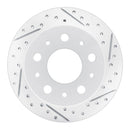 R1 Concepts 2014-2021 Ram Promaster 3500 Rear Right Drilled & Slotted Geoperformance Rotor