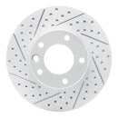R1 Concepts 2008-2018 Mercedes-Benz G550 Front Left Drilled & Slotted Geoperformance Rotor