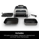 Ninja® Foodi® Smart XL 6-in-1 Indoor Grill & Air Fryer with Built in Thermometer