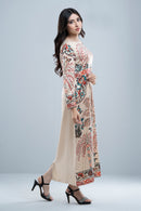 City Fashion Tropical Printed Long Dress