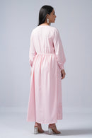 City Fashion Pink Long Maxi Dress for Women