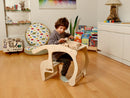 2in1 Toddler Rocking Chair and Toddler Table | Eco-Friendly Kids Furniture - Kidodido