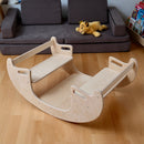 2in1-Montessori Wooden Seesaw-Table Chair Set