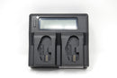 Used VidPro Charger for (2) Canon LP-E4 Battery