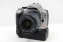 Used Canon EOS Rebel XT DSLR Camera w/18-55mm & Battery Grip