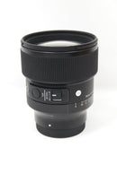 Used Sigma 85mm F1.4 DG DN Art Lens for Sony E