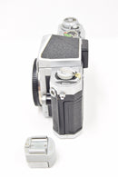 Used Nikon F [Film] SLR Camera Body w/Flash Shoe Adapter