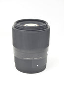 USED Sigma 30mm f/1.4 DC DN Contemporary Lens for Sony E