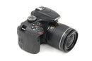 USED Nikon D3400 Digital SLR Kit (Black) with AF-P 18-55mm f3.5-5.6 G VR DX Lens