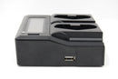 Used VidPro Charger for (2) Canon LP-E4 Battery