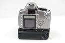 Used Canon EOS Rebel XT DSLR Camera w/18-55mm & Battery Grip