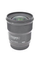 USED Sigma 24mm f/1.4 DG HSM Art Lens-CA Canon