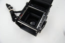 Used Yashica Mat-124 G TLR w/80mm f3.5 Copal SV & Hood - Incl. Aux Telephoto