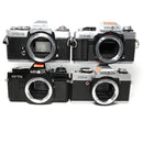 Four(4) Minolta Film Camera Bodies – X-7A, X-GA, XG-M, XD11 – PARTS/REPAIR (0020)