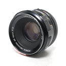 Konica Hexanon AR 52mm f1.8 Prime Lens w/ Caps (0017)