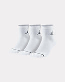 Jordan 3-Pack Jumpman High-Intensity Quarter Socks