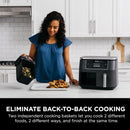 Ninja® Foodi® 6-in-1 8-qt. 2-Basket Air Fryer with DualZone™ Technology
