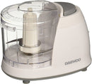 Daewoo 100 Watts Mini Food Chopper, 1.5-Cups, White 220 Volts (Not for USA)