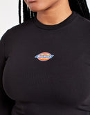 Dickies Long-Sleeve Cropped Shirt