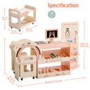 Wooden Doctor's Activity Center Toy Set