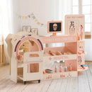 Wooden Doctor's Activity Center Toy Set