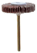 Dremel 505 Flap Wheel, 3/16 in Dia, 3/8 in Thick, 1/8 in Arbor, 120 Grit, Emery Cloth Abrasive