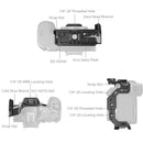 SmallRig Half Cage for Canon EOS R6 Mark III/R6 II/R5 II (Hawklock)