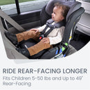 Poplar 2 in 1 Convertible Car Seat - Stone Onyx
