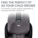 Britax Poplar™ Convertible Car Seat, STONE ONYX